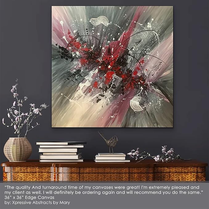 Creative Mark The Edge Deluxe Cotton 1-1/2" Deep Stretched Canvas - Image 5