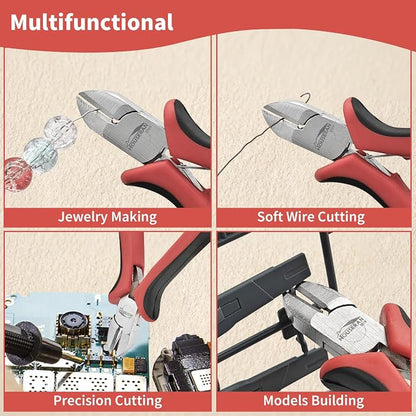 Wire Cutters 4"-5 Pack Side Cutters - Image 5