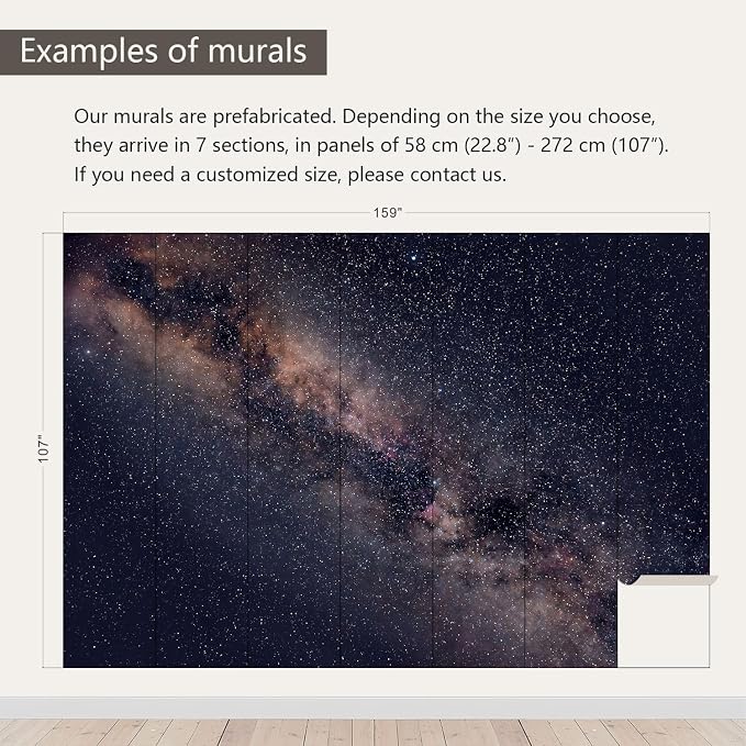 AFZEVEB-Galaxy Stars Wallpaper Wall murals - Image 3