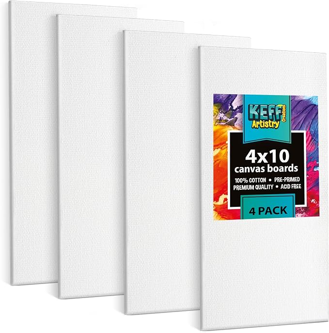 KEFF Canvas Boards for Painting by KeffCreations