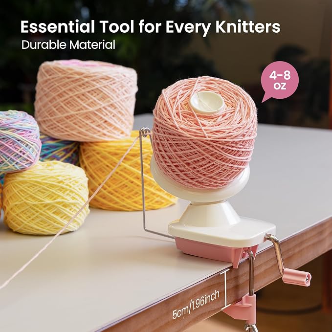 Yarn Winder, Ball Winder for Crocheting and Knitting, Ideal Gifts for Women's - Image 5