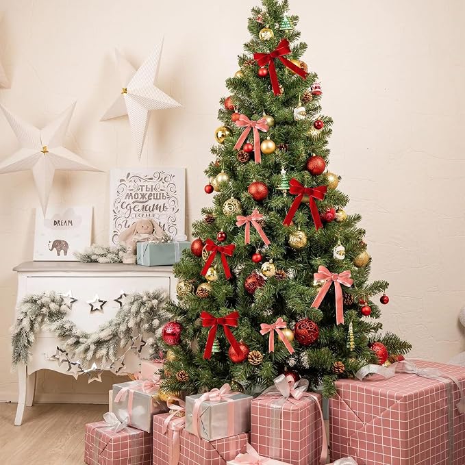 Navy Blue Velvet Ribbon, Hair Bows, Handmade Craft and Christmas, Wedding - Image 7