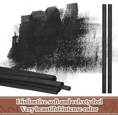 Gueevin 200 Pcs Willow Charcoal Sticks, Willow Charcoal, and Fine Art Christmas - Image 5