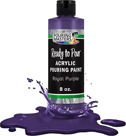 POURING MASTERS Royal Purple Acrylic Ready to Pour Pouring Paint by Pouring+Masters