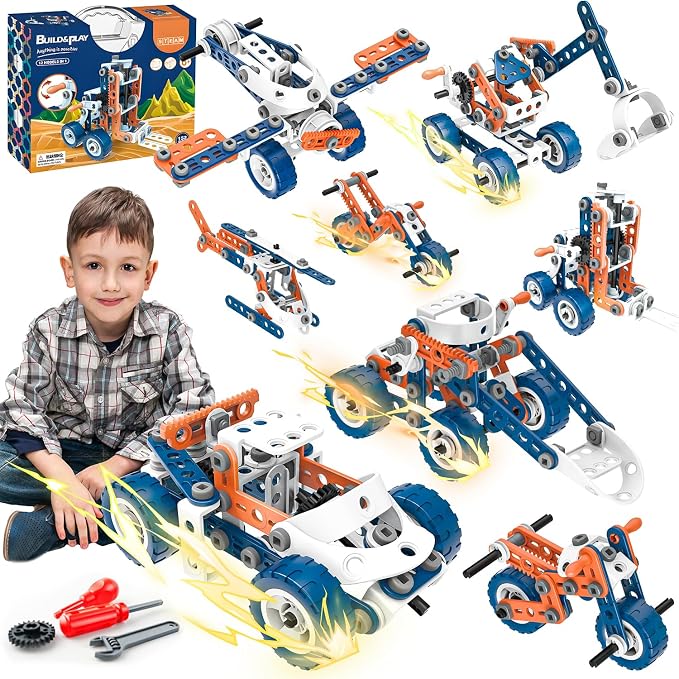 SMIESSKIDDO 12 in 1 STEM Toys by SMILESSKIDDO