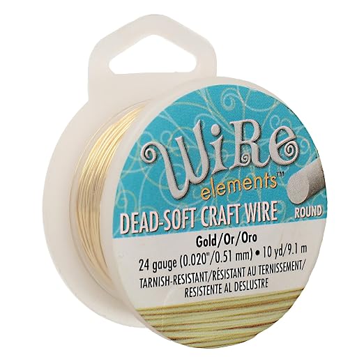 The Beadsmith Wire Elements Craft Wire – Tarnish Resistant, Soft Temper by TheBeadsmith