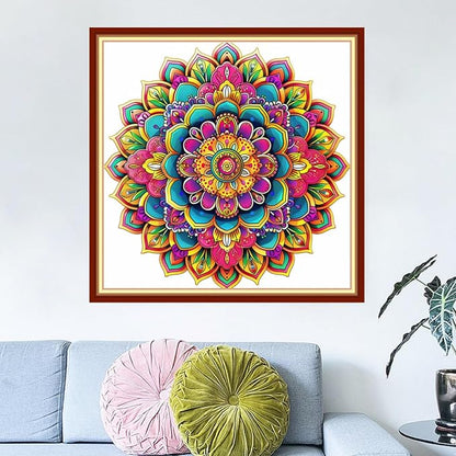 Dimensean Stamped Cross Stitch Kits Full Range of Embroidery Patterns Starter - Image 2