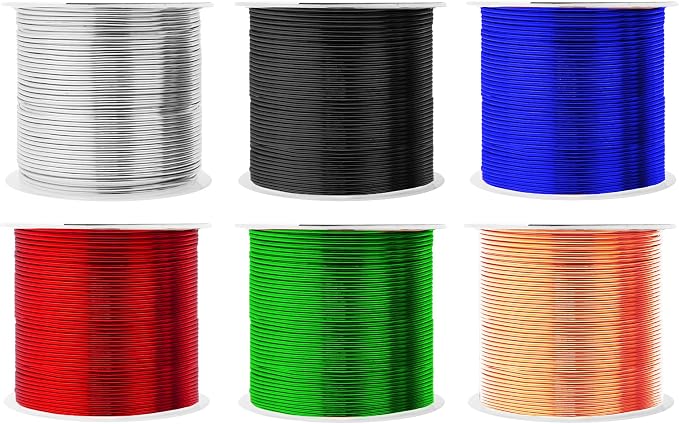 Mandala Crafts 18 Gauge Anodized Aluminum Craft Wire by MandalaCrafts