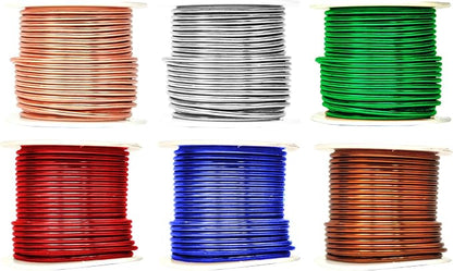 Mandala Crafts 12 Gauge Anodized Aluminum Craft Wire by MandalaCrafts