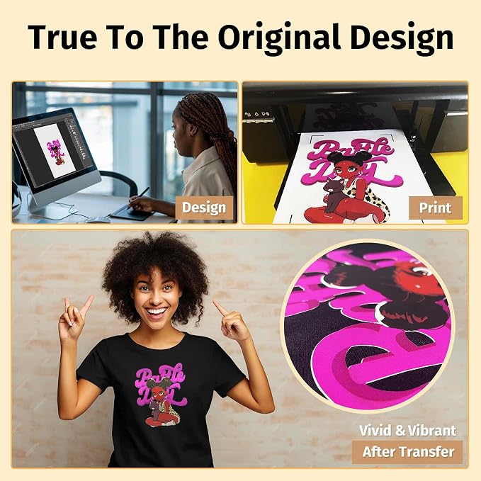 TransOurDream Tru-PHTV Printable Heat Transfer Vinyl - Image 4