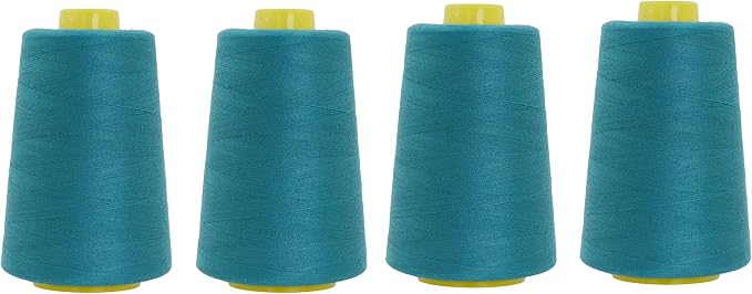 Mandala Crafts 4 Pack of Serger Threads Cones Spools by MandalaCrafts
