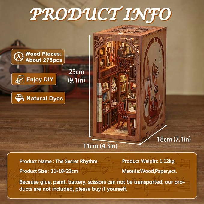 CUTEBEE Book Nook Kit - Image 4