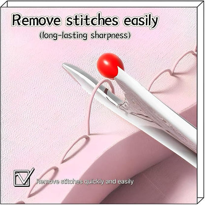 Upgraded 2 in 1 Automatic Needle Threaders Seam Ripper, Quilting Supplies - Image 3