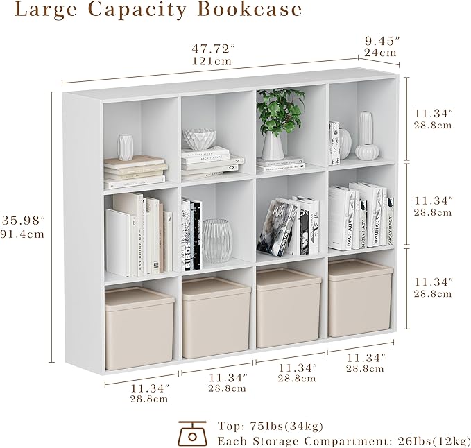 Wooden Cube Storage Organizer - Image 3