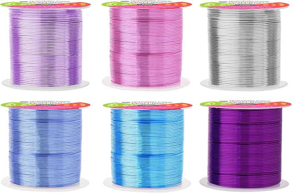 Mandala Crafts 22 Gauge Anodized Aluminum Craft Wire by MandalaCrafts