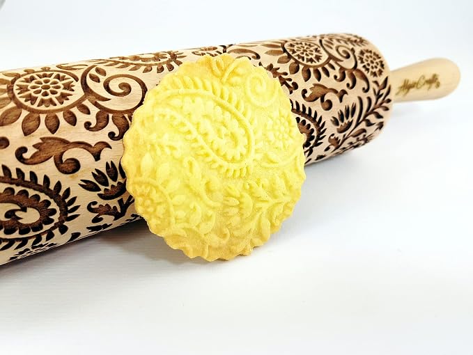 INDIAN embossing rolling pin - Image 4