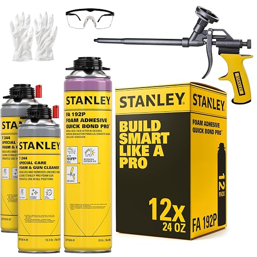 Stanley Quick Bond Adhesive Foam by STANLEY