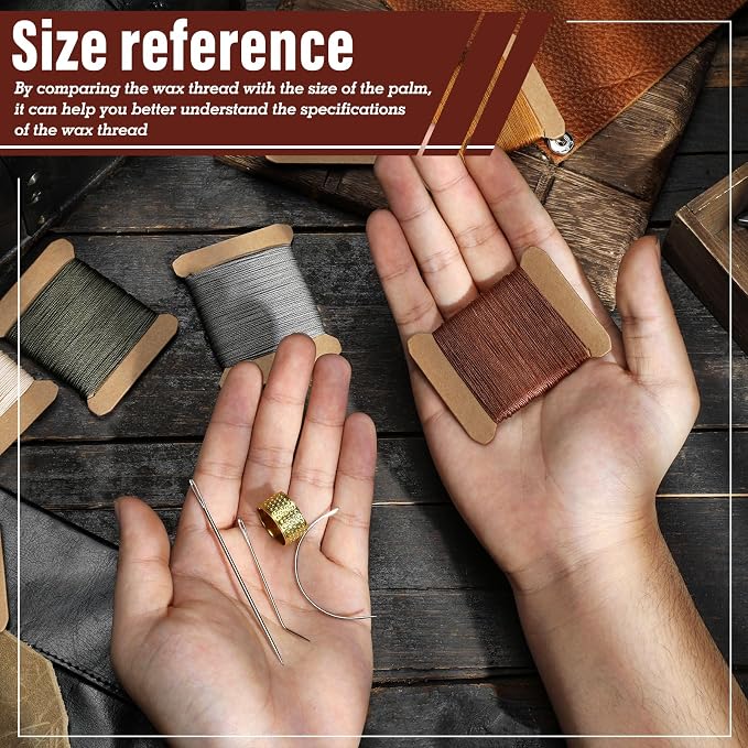 Repair Sewing Kit, Upholstery Needle and Thread Kit - Image 4
