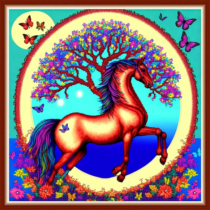 Dimensean Stamped Cross Stitch Kits Full Range of Embroidery Patterns Starter by DimenseanCrossStitchKits