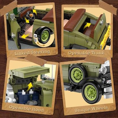 JMBricklayer Vintage Cars Building Sets - Image 5