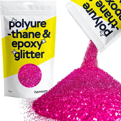 Hemway Polyurethane & Epoxy Resin Glitter 100g / 3.5oz Metallic Crystal Flake by Hemway