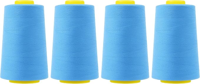 Mandala Crafts 4 Pack of Serger Threads Cones Spools by MandalaCrafts