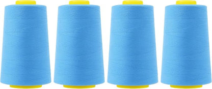 Mandala Crafts 4 Pack of Serger Threads Cones Spools by MandalaCrafts