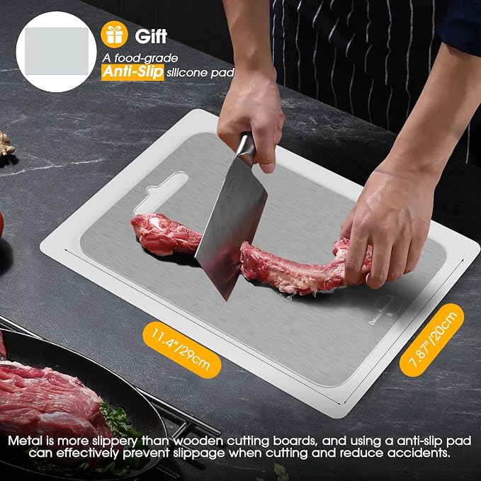 100% Pure Titanium Cutting Board - Image 4