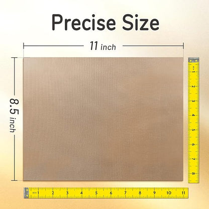 TransOurDream 3 Pack PTFE Teflon Sheets Size S 8.5 x 11" - Image 3