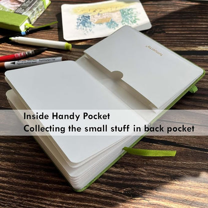 tumuarta Watercolor Sketchbook, 140 LB, 300 GSM, 100% Cotton Paper, Cold Press - Image 6