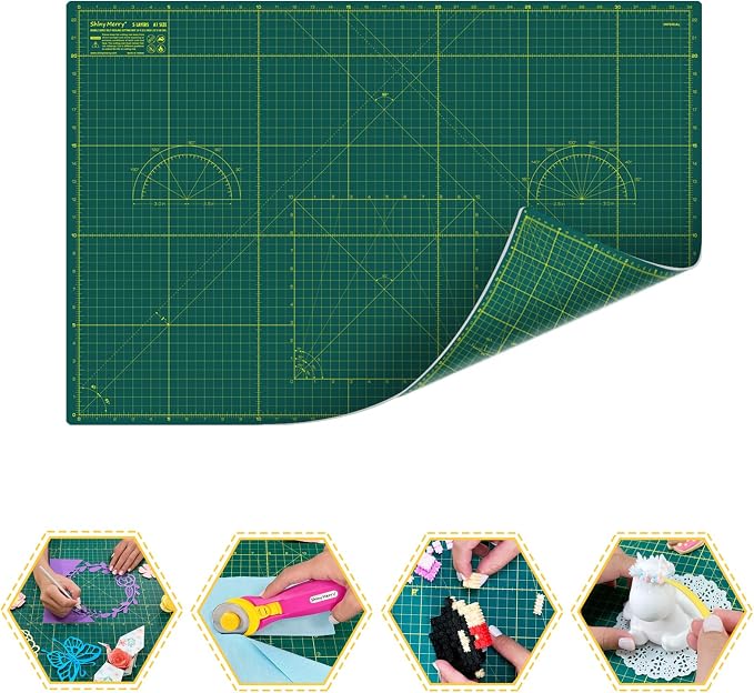 Self Healing Cutting Mat A1 24"x36" – Double Sided 5-Ply Craft Mat by ShinyMerry