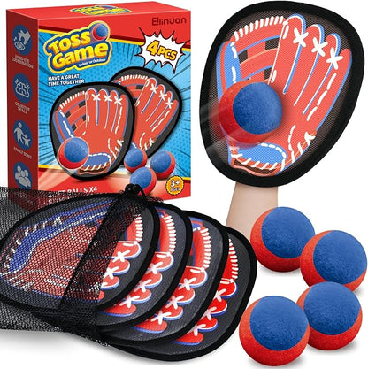 4 Packs Catch Ball Game Set, Baseball Training Glove, Outdoor Toys, Summer by WelcometoEllinjan%EF%BC%81