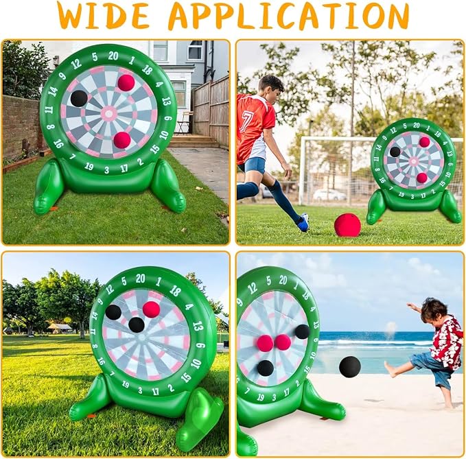 6Ft Tall Giant Kick Darts Games Inflatable Giant Kick Darts Games, Jumbo - Image 7