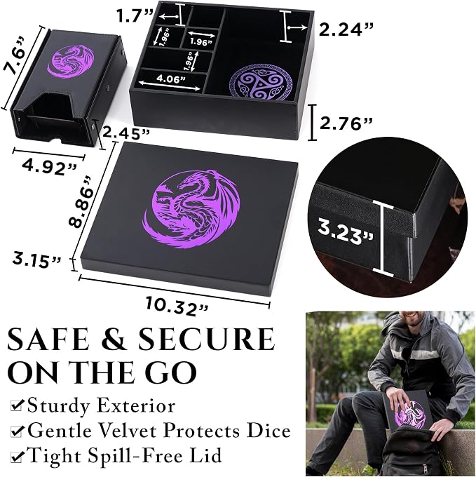 Soar Forge Dice Tray and Dice Tower - Image 5