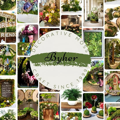 BYHER 35 OZ Large Capacity Fake Moss - Image 7
