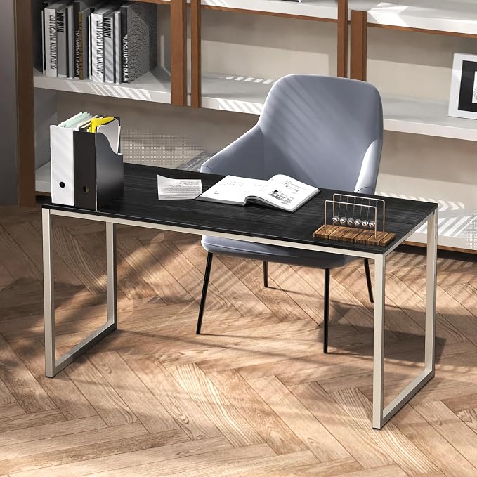 SHW Mission 55-Inch Home Office Computer Desk - Image 9