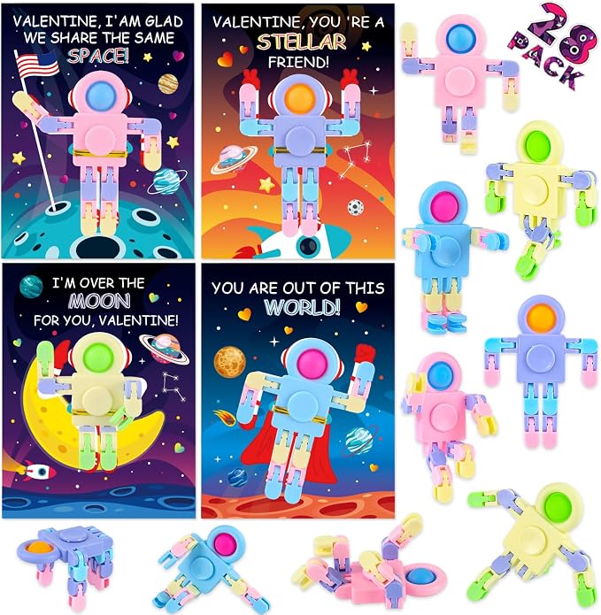 Valentines Day Gifts for Kids Classroom by ZIRSENG