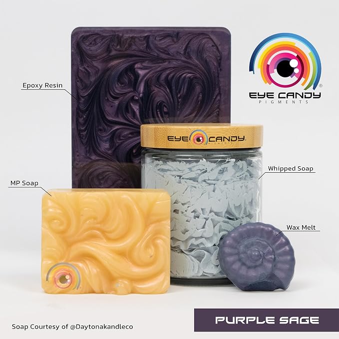 Eye Candy Pigments Premium Purple Mica Powder - Image 2