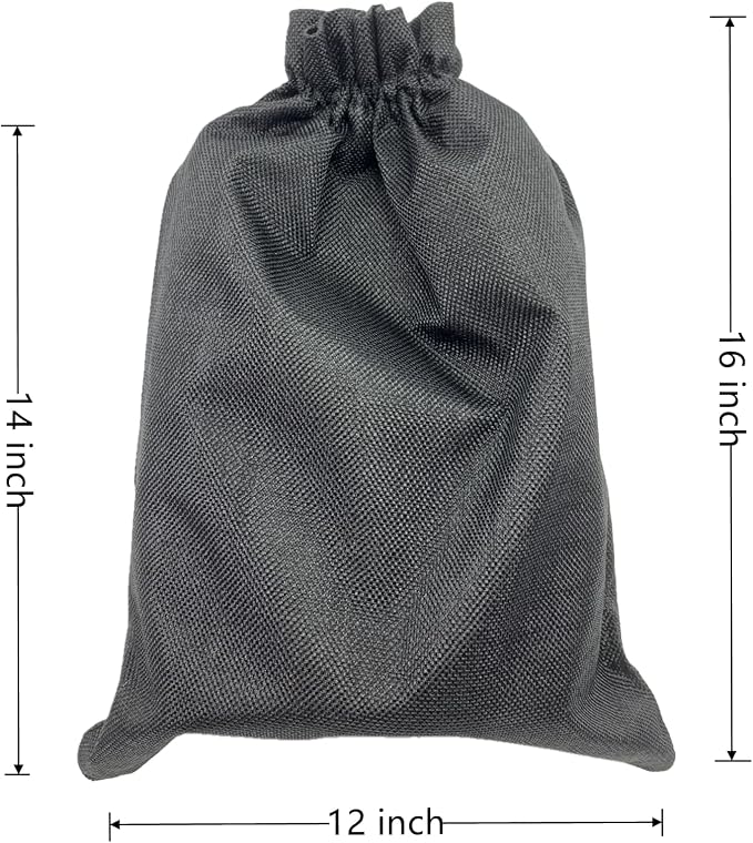 Palmhomee Pack of 4 Burlap Gift Bags - Image 2