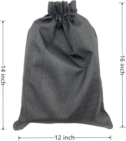 Palmhomee Pack of 4 Burlap Gift Bags - Image 2