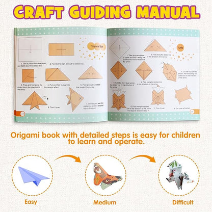Pigipigi Kids Craft Origami Paper Kit - Image 6