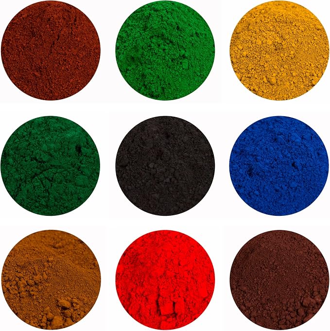 GOODTAKE Red Iron Oxide Pigment Powder, Concrete Cement Dye Color - Image 8