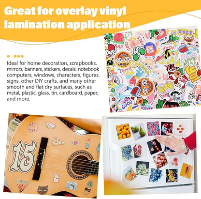 TECKWRAP Matte Laminating Sheets clear laminate sheets Sticker Paper - Image 5