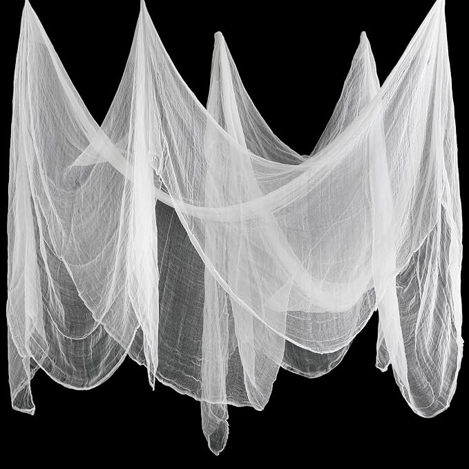 Boao Halloween Cheese cloth 39.37 x 393.7 Inch White Cheesecloth Roll by Boao