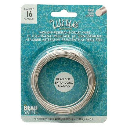 The Beadsmith Wire Elements Craft Wire – Tarnish Resistant, Soft Temper by TheBeadsmith