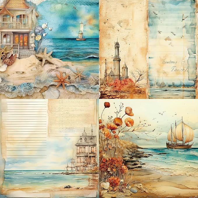 YASMEN 6"x6" Scrapbook Paper Pad - Image 2