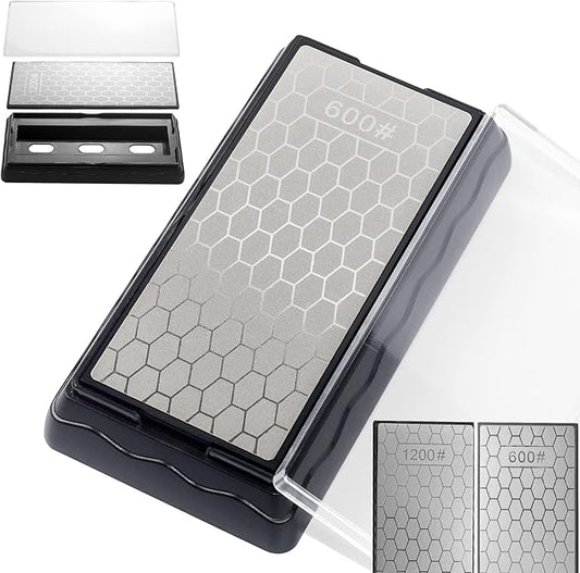CWOVRS Diamond Knife Sharpening Stone Double-Sided, Diamond Sharpening Plate by CWOVRSYourGreatHelper