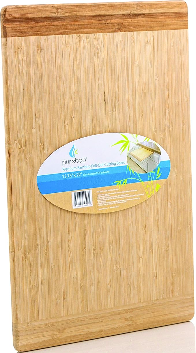 Pureboo Premium Bamboo Pull-out Cutting Board by Pureboo