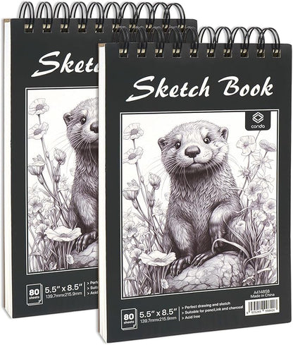 CONDA 5.5 x 8.5 Sketchbook Book by CONDA