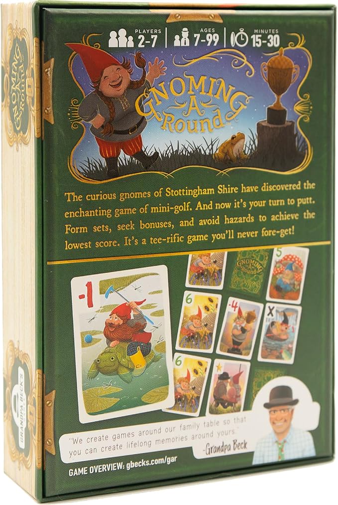 Grandpa Beck's Games Gnoming A Round | Fun Family Card Game | Enjoyed by Kids - Image 2